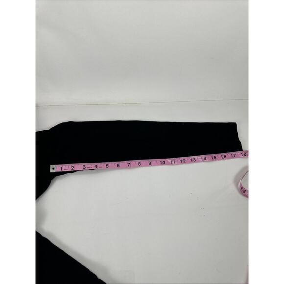 LL Bean Black Open Front Cardigan Size Large - Picture 9 of 10